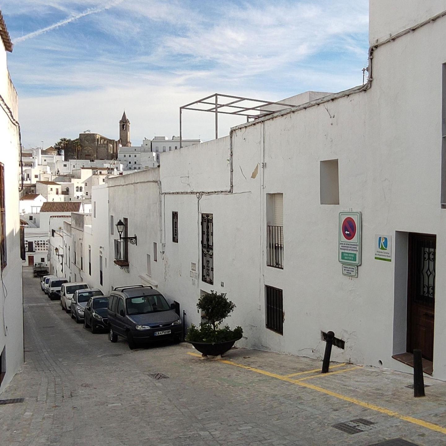וחר דה לה פרונטרה Vejer Zona Centro, Apartamento Loft Cal Y Canto, Esquina De La Pita מראה חיצוני תמונה
