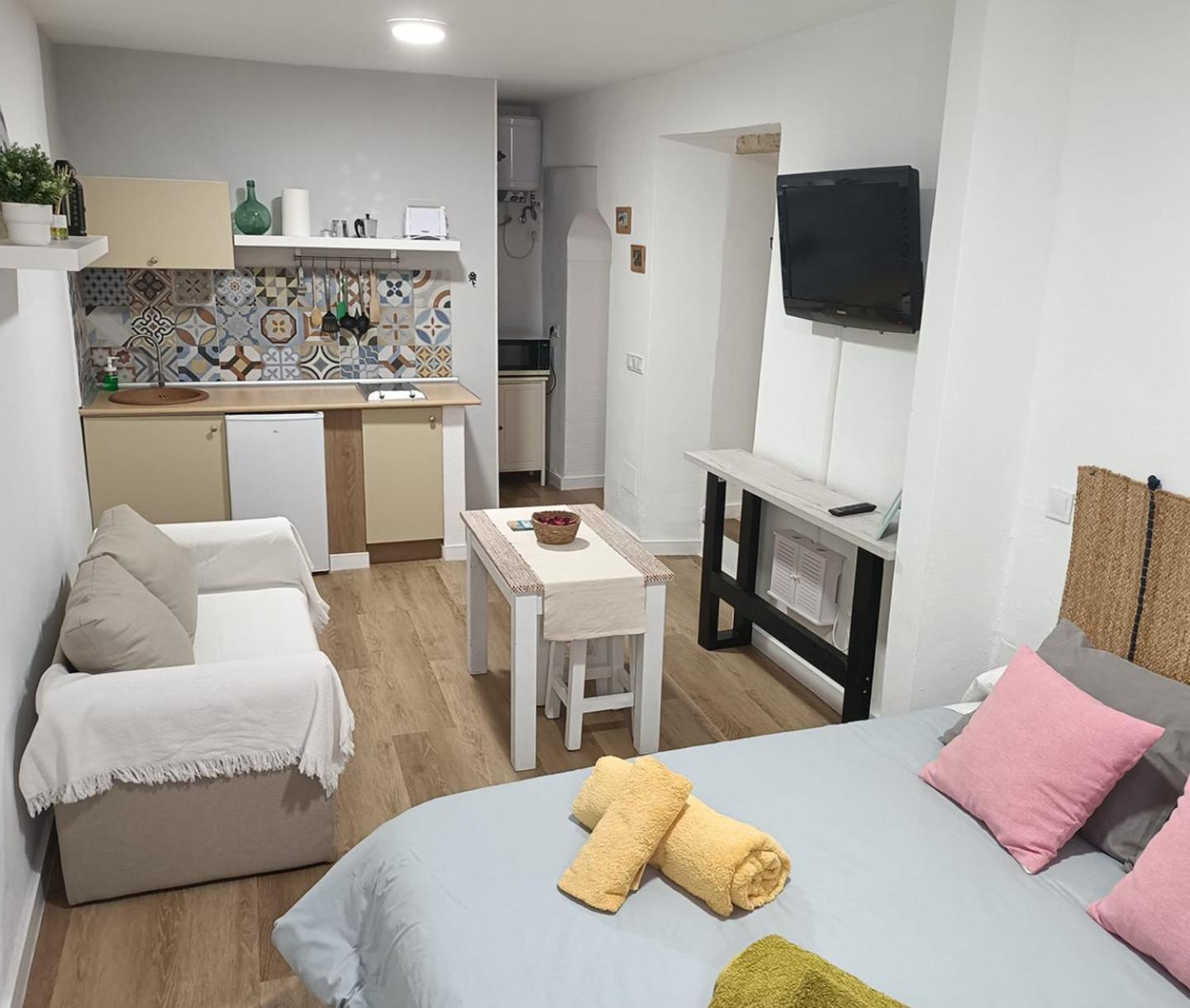 וחר דה לה פרונטרה Vejer Zona Centro, Apartamento Loft Cal Y Canto, Esquina De La Pita מראה חיצוני תמונה